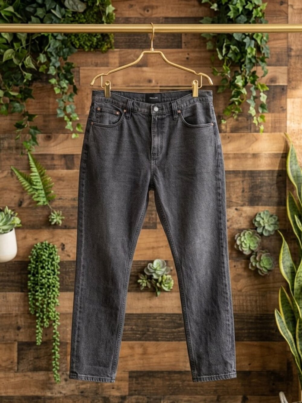 ROLLA'S Jeans Mens Size 36x32 (*36x29) Tim Slims Black Slim Fit Australian